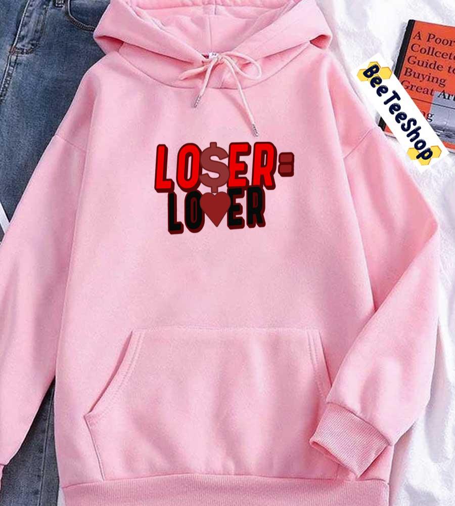 Red Style Loser = Love TXT Tomorrow X Together Kpop Unisex Hoodie