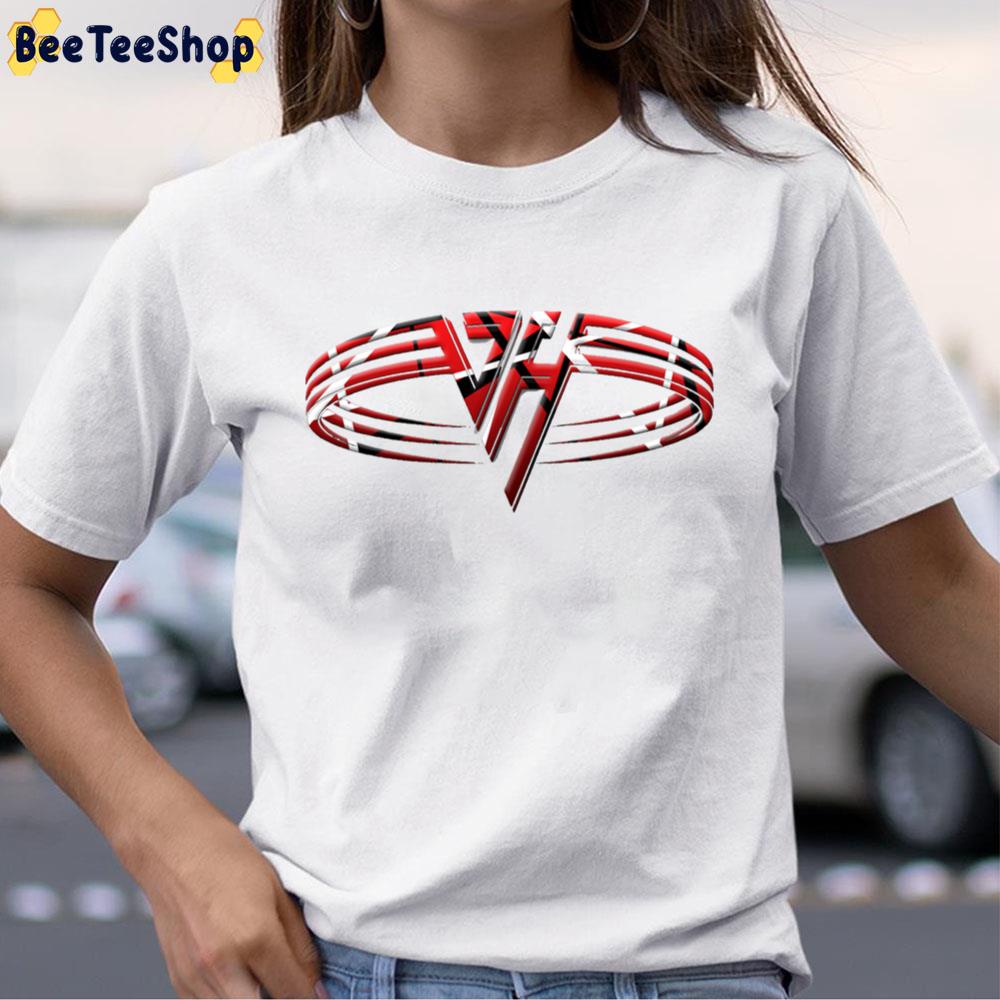 Red Style Vh Van Logo Unisex T-Shirt