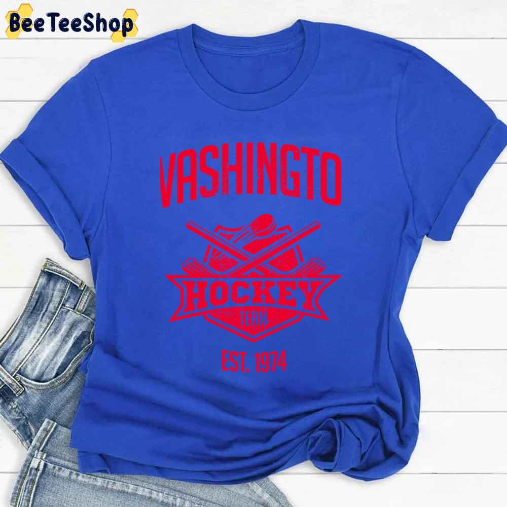 Red Style Washington Capitals Est 1974 Hockey Unisex T-Shirt