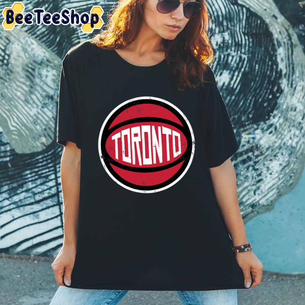 Retro Ball Black Toronto Raptors Basketball Unisex T-Shirt