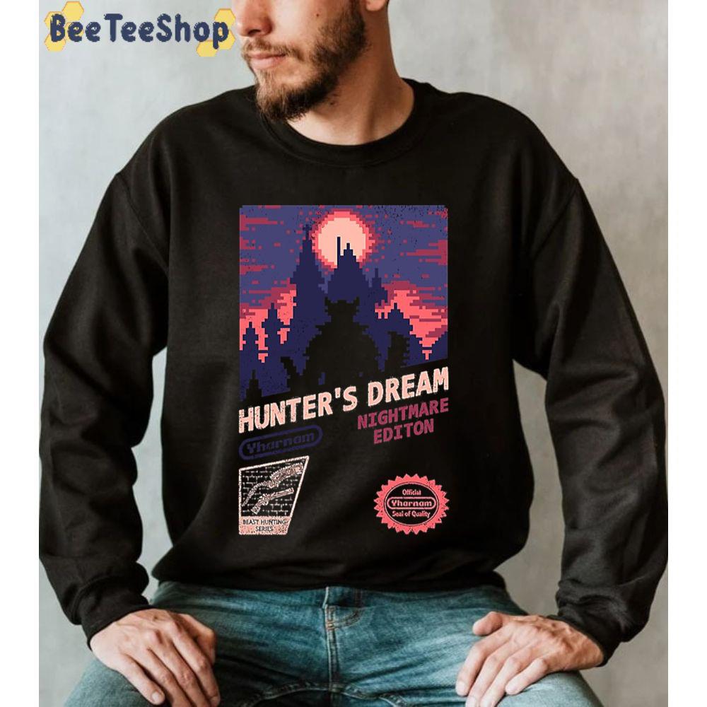 Retro Bloodborne Hunter’s Dream Nightmare Game Unisex Sweatshirt