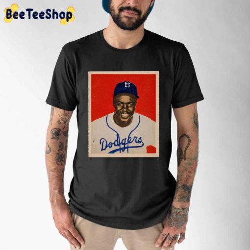 Retro Jackie Robinson 1954 Baseball Unisex T-Shirt