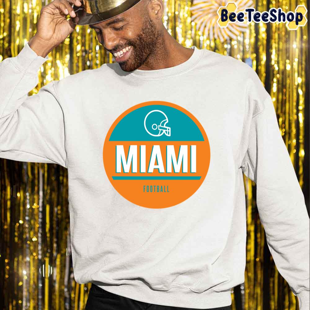 Retro Miami Dolphins Football Unisex Sweatshirt