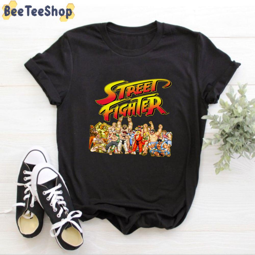 Retro Street Fighter Game Unisex T-Shirt