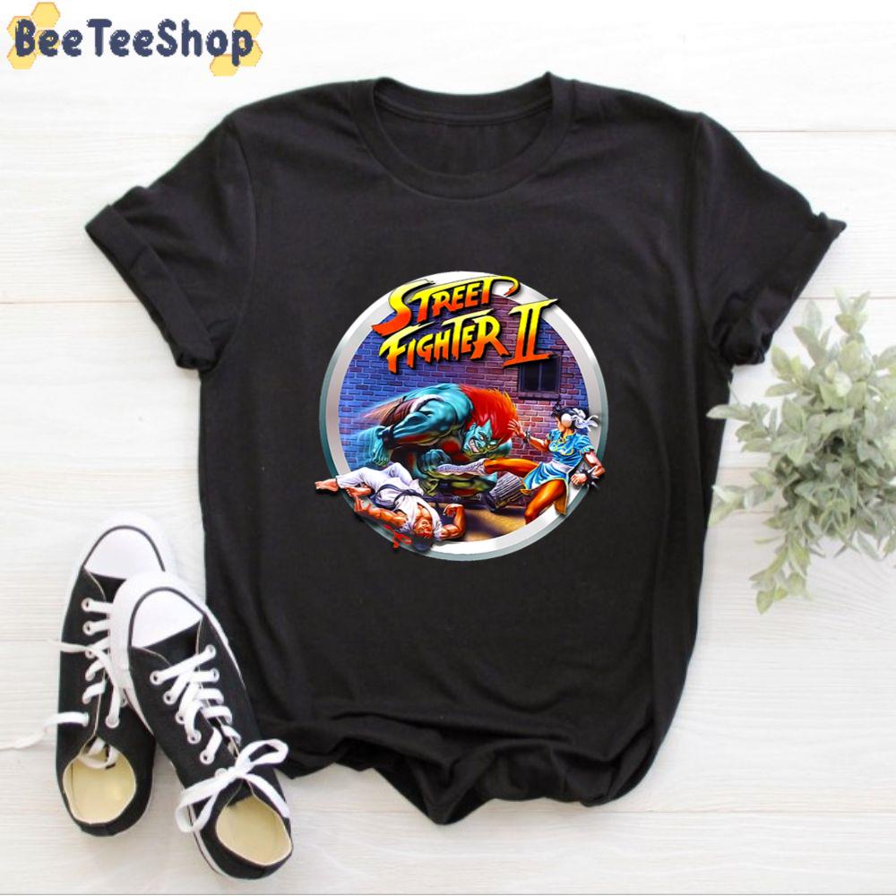 Retro Street Fighter Ii Game Unisex T-Shirt