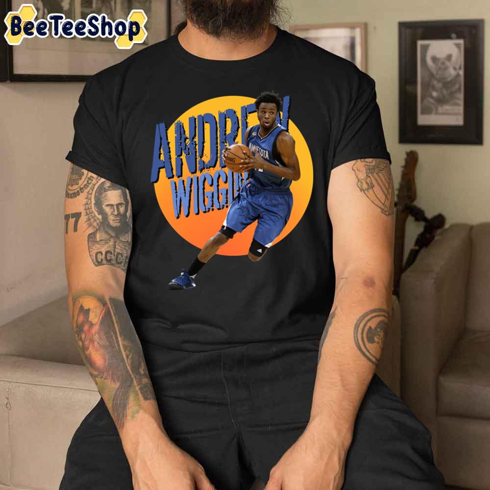 Retro Style Andrew Wiggins Golden State Warriors Basketball Unisex T-Shirt