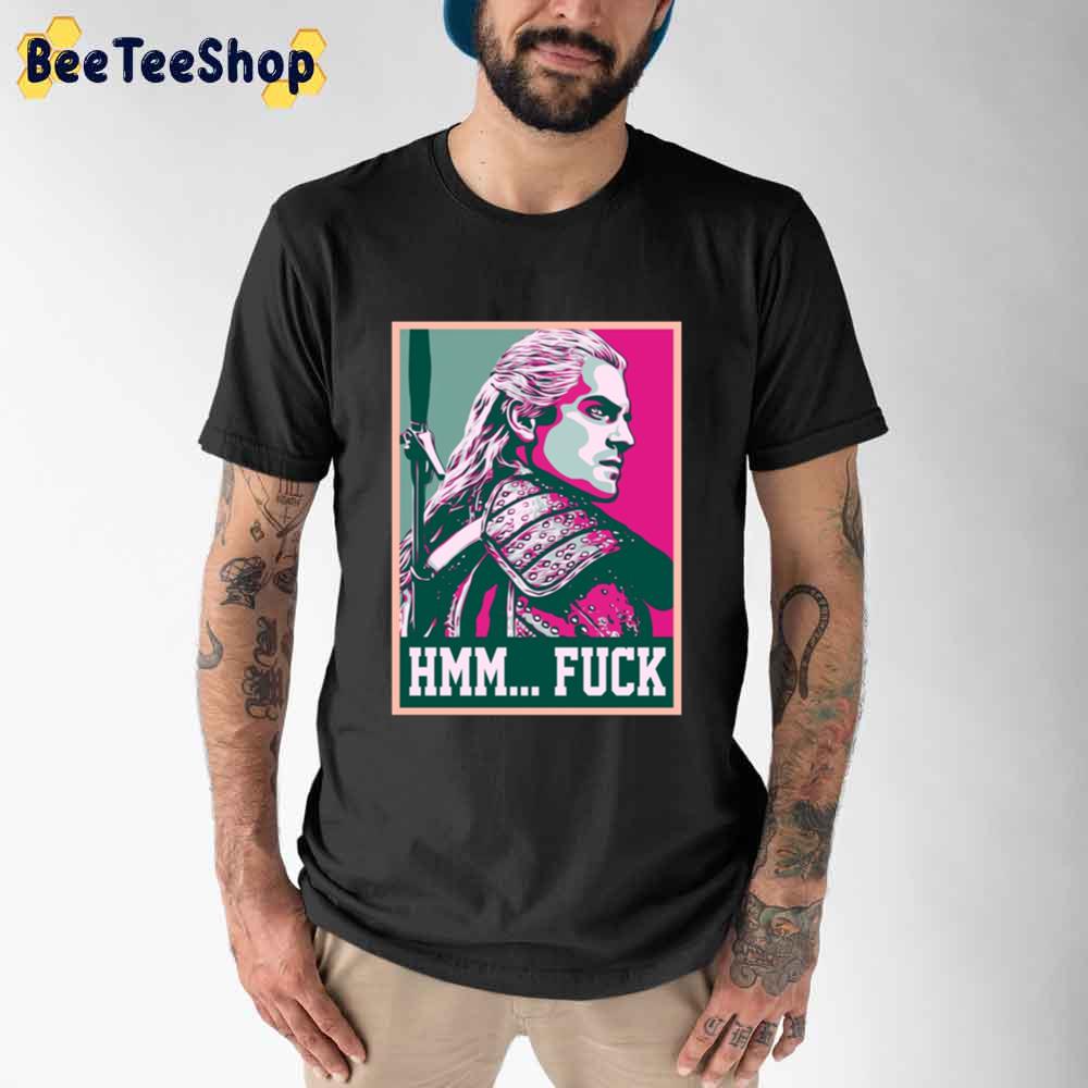 Retro Style Hmm Fuck The Witcher Unisex T-Shirt