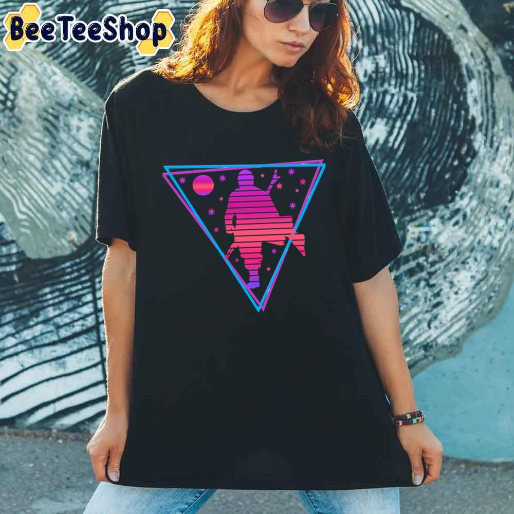 Retro Style Mando Synthwav Unisex T-Shirt