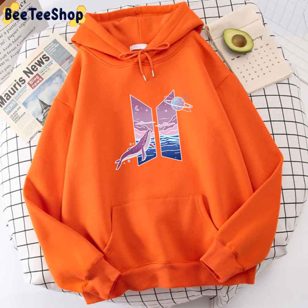 Retro Vintage Style BTS Kpop Unisex Hoodie