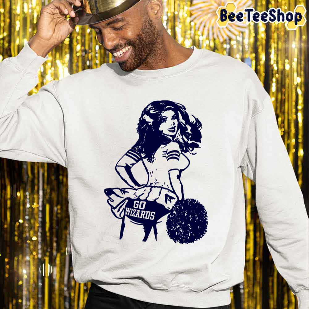 Retro Wizards Cheerleader Washington Wizards Basketball Unisex Sweatshirt