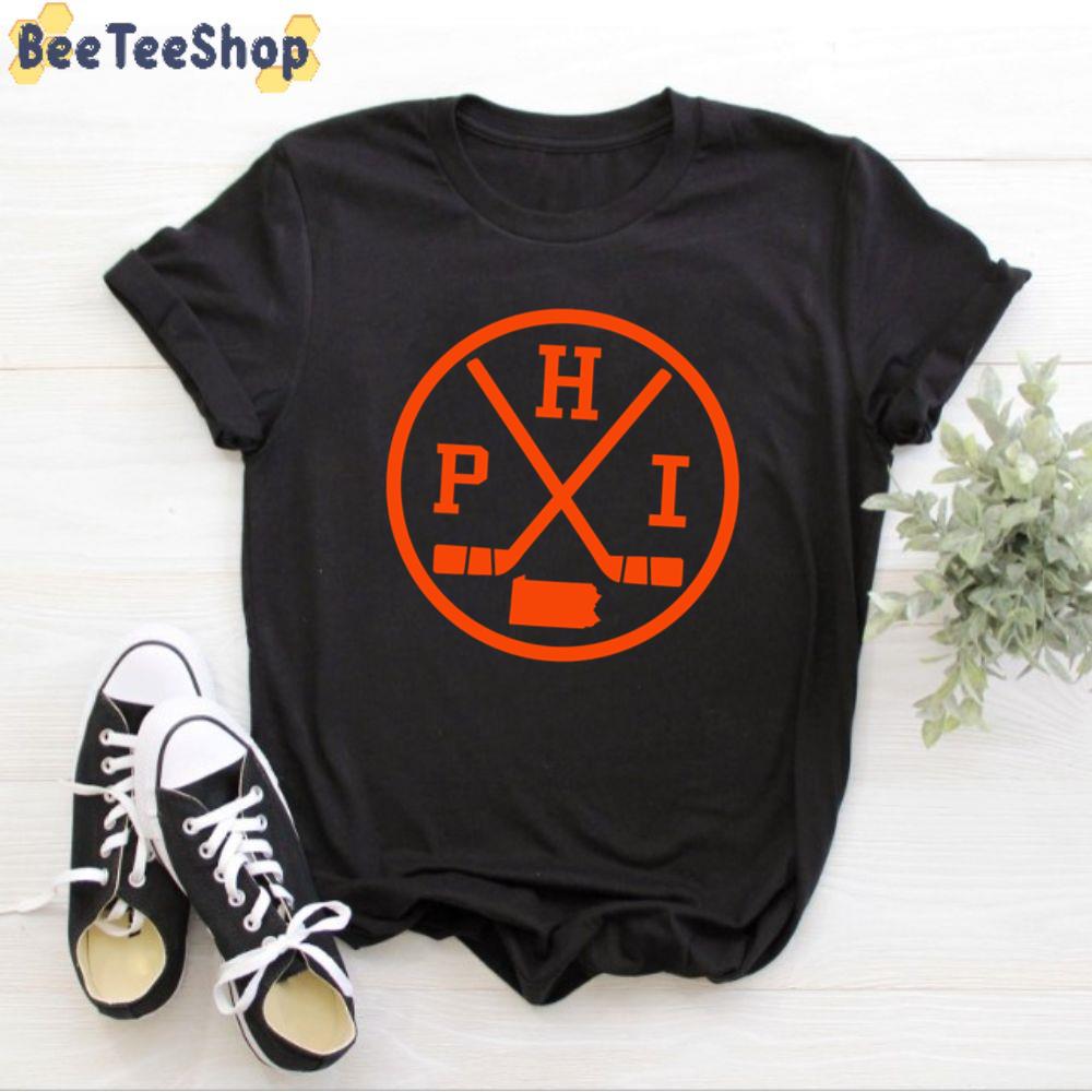 Retrovintage Phi Philadelphia Flyers Hockey Unisex T-Shirt