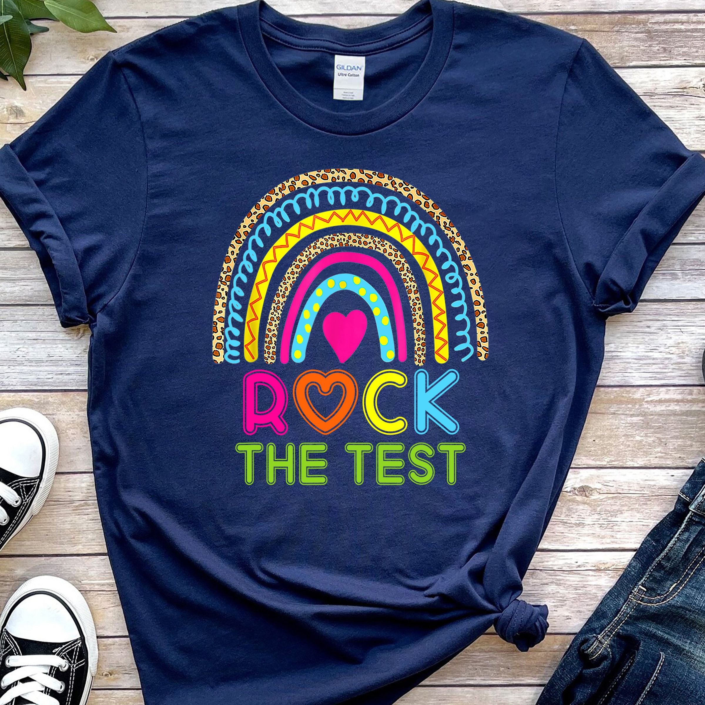 Rock The Test Teacher Unisex T-Shirt