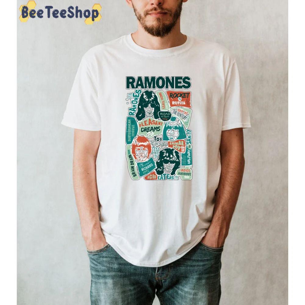 Rocket The Ramones Music Of Alltime Chiffon Top Unisex T-Shirt