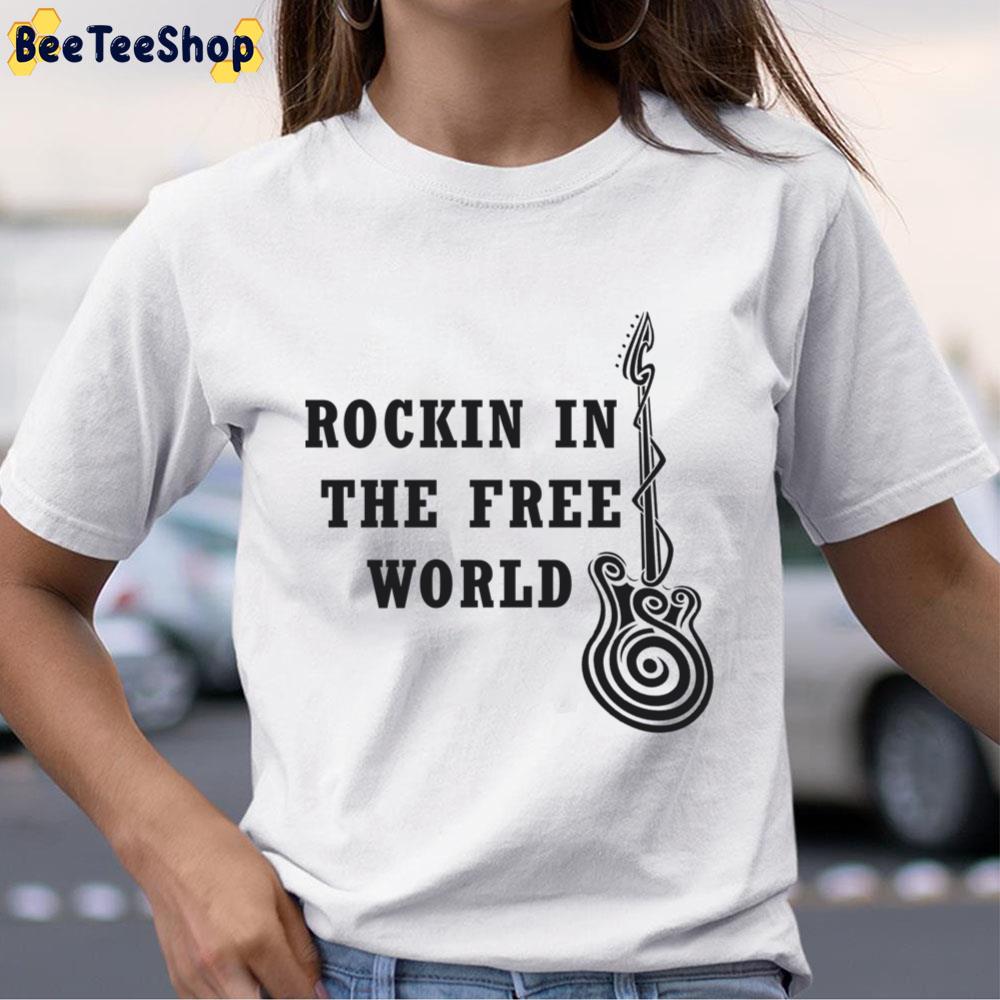 Rockin In The Freen World Crosby Stills Nash And Young Unisex T-Shirt