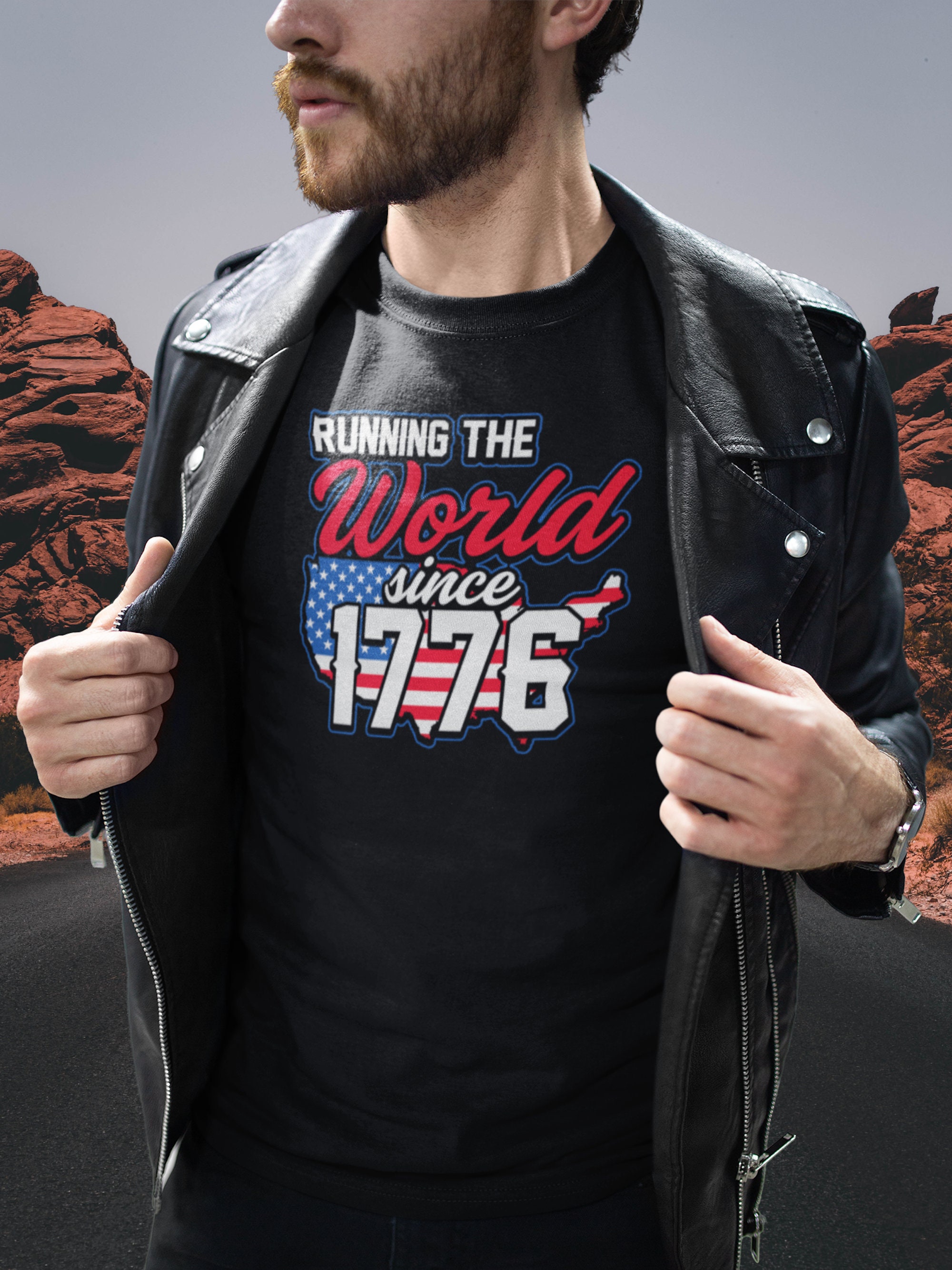 Running The World Since 1776 Unisex T-Shirt