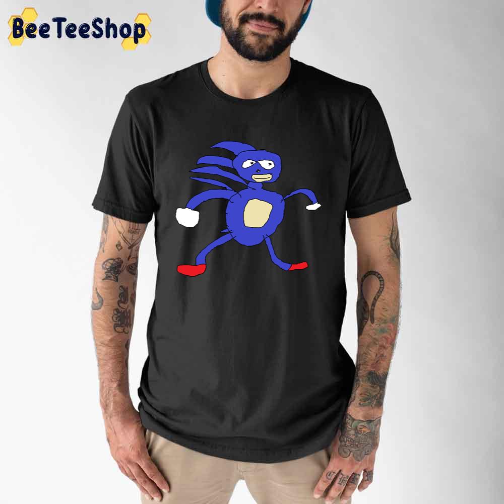 Sanic Sonic The Hedgehog Unisex T Shirt Beeteeshop