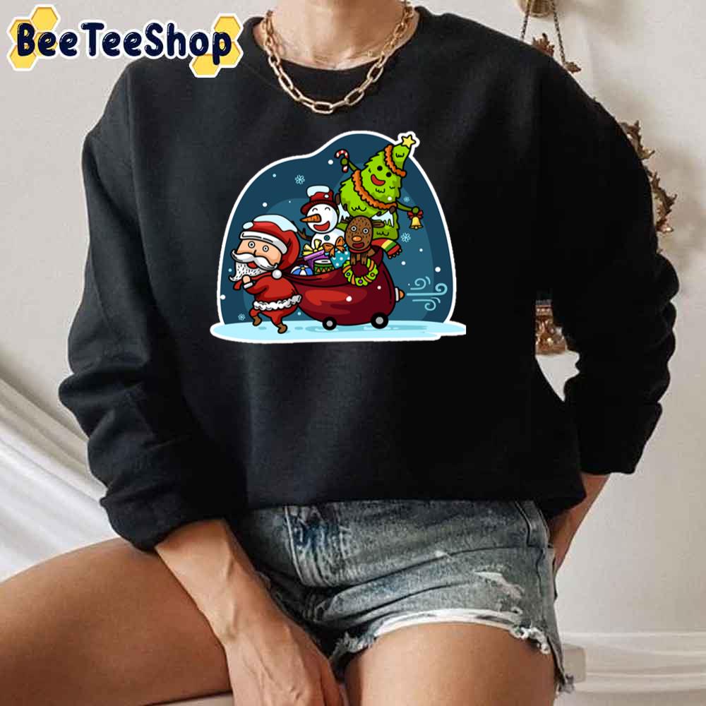 Santa Is Ready X Mas Be Safe Dude Thank You Unisex Sweatshirt