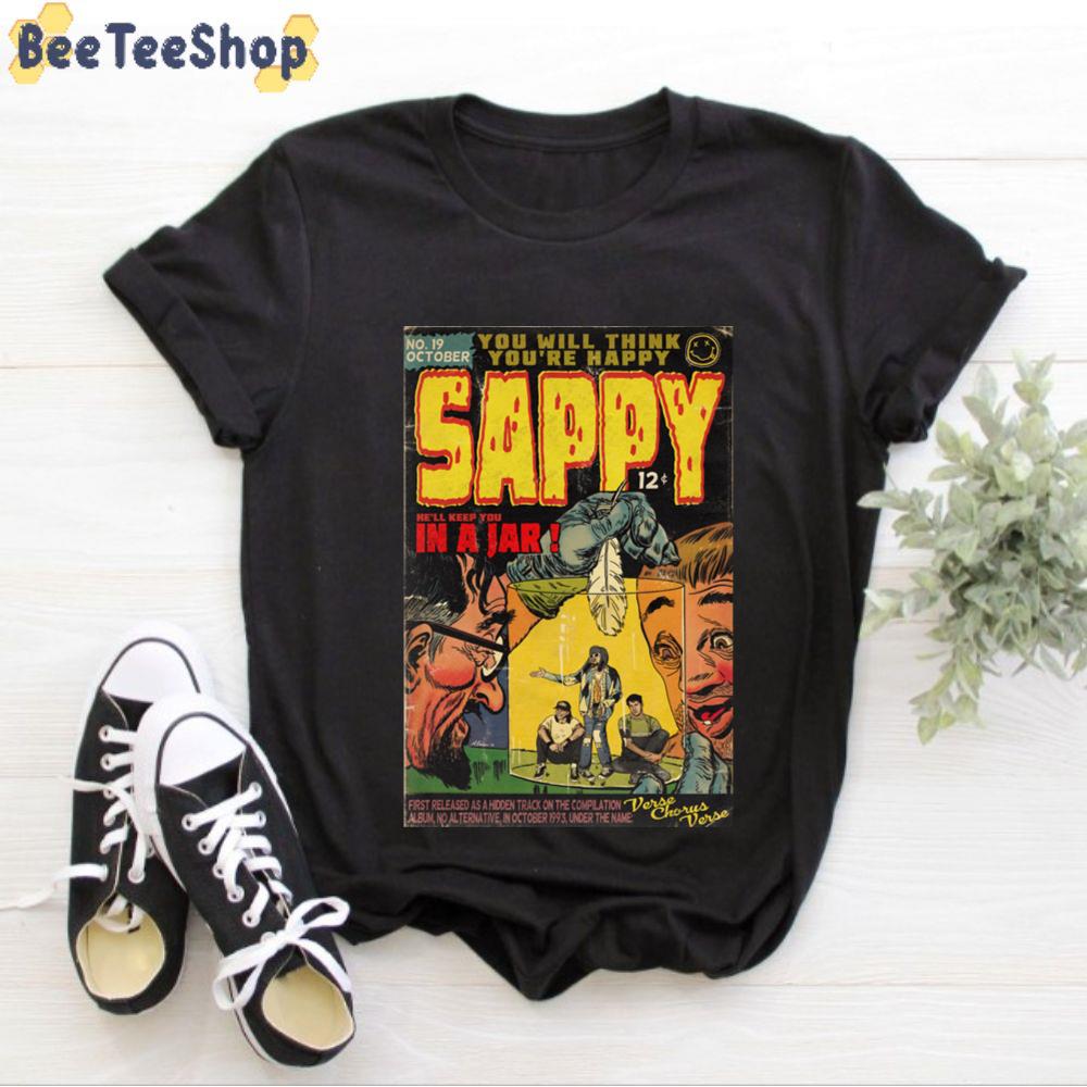 Sappy Comic Book Parody Nirvana Unisex T-Shirt