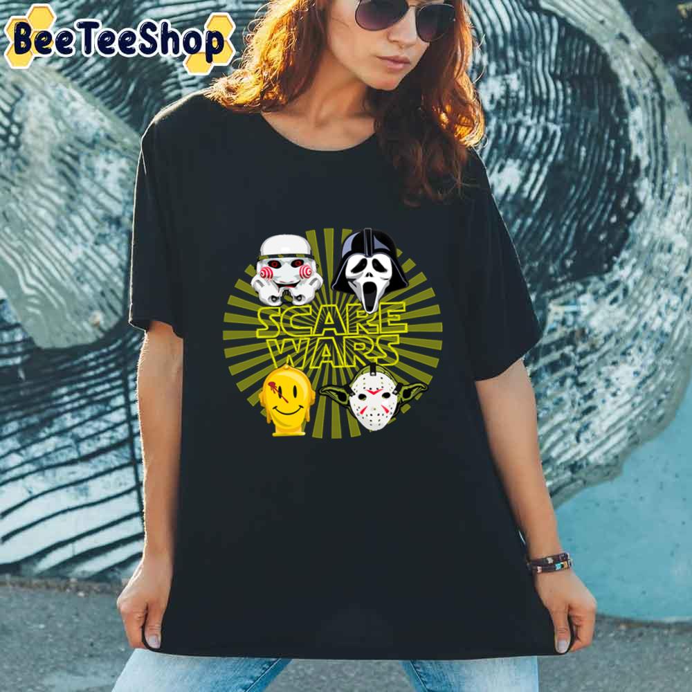 Scarewars Funny Horror Mix Starwars Unisex T-Shirt