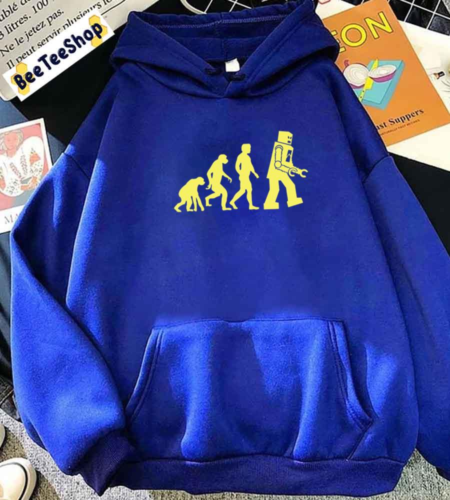 Sheldon Robot Evolution Unisex Hoodie