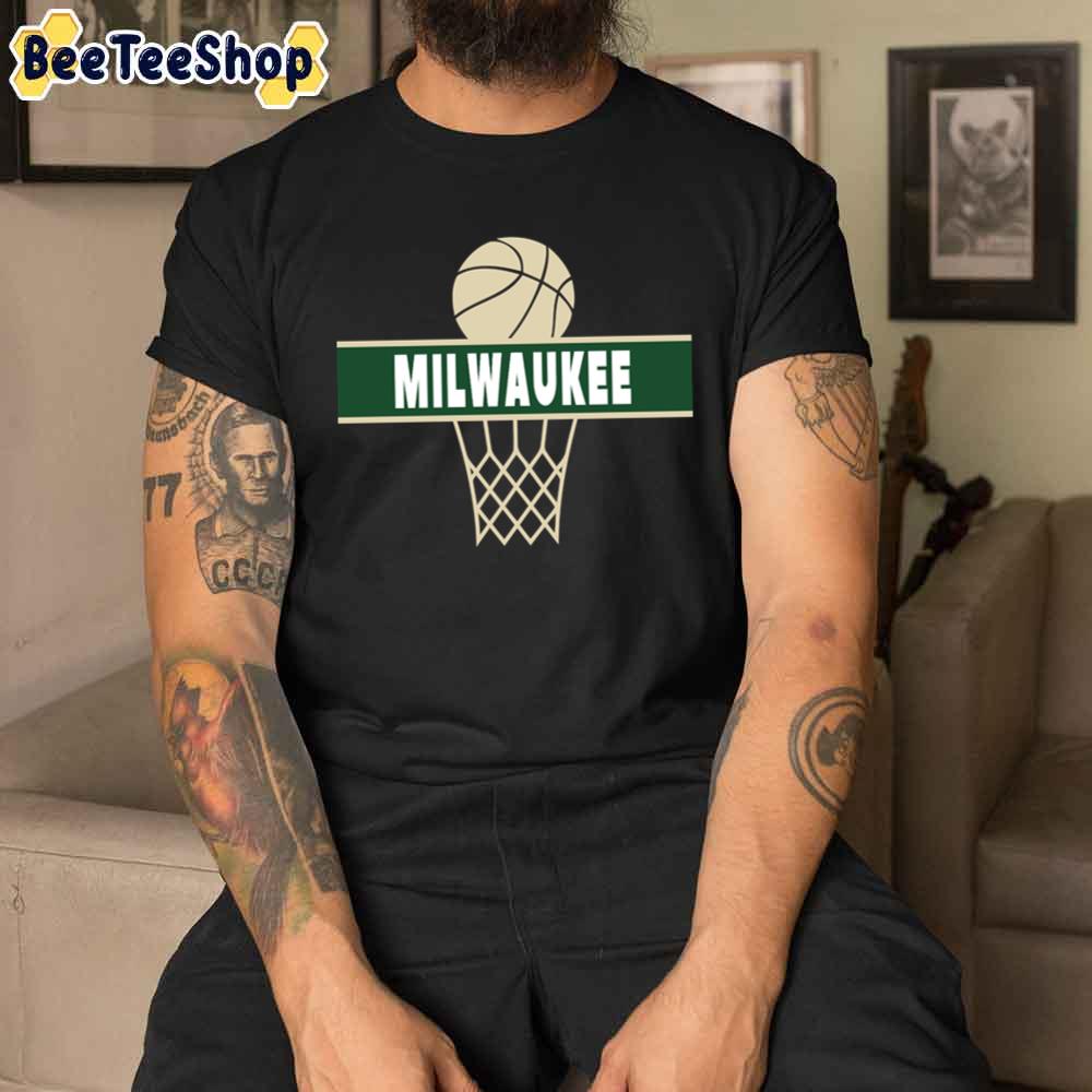 Simple Milwaukee Bucks Basketball Unisex T-Shirt