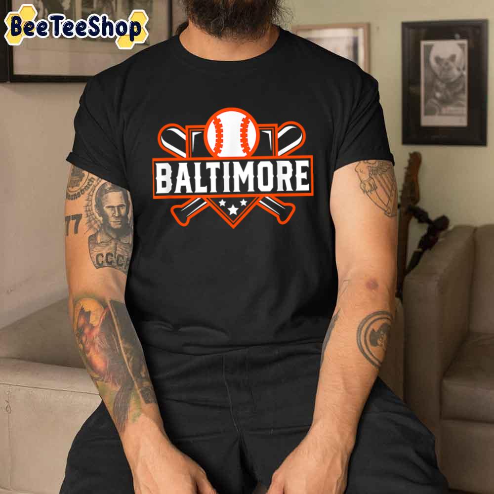 Simple Style Baltimore Orioles Baseball Unisex T-Shirt