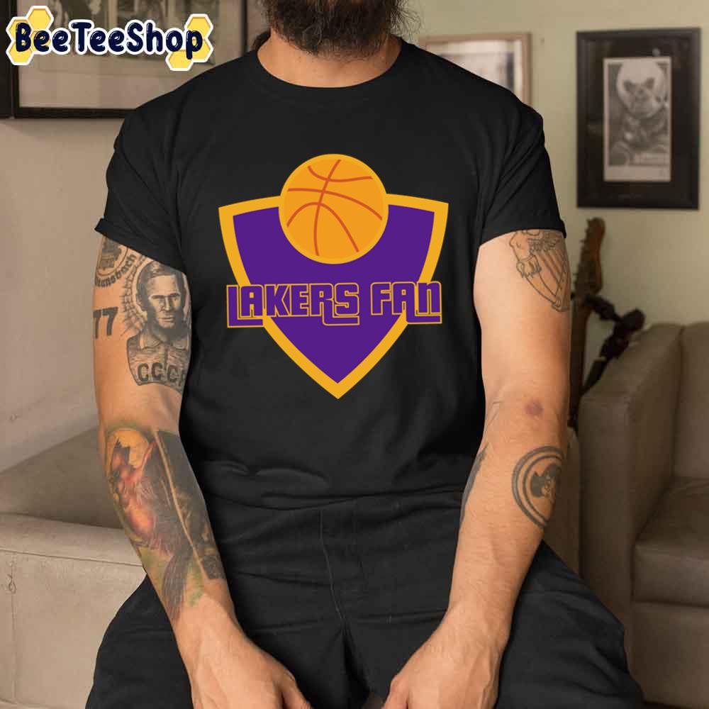 Simple Style Los Angeles Lakers Basketball Unisex T-Shirt