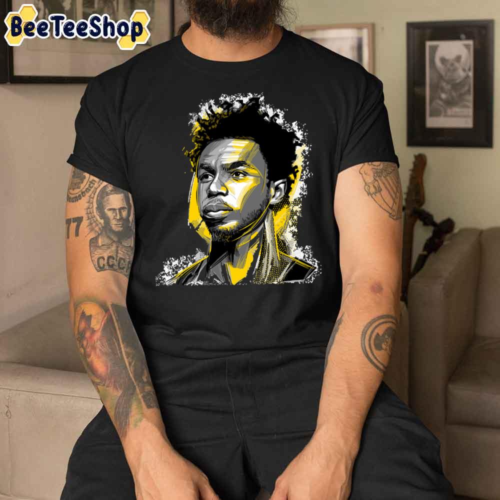 Sketch Art Andrew Wiggins 22 Golden State Warriors Basketball Unisex T-Shirt