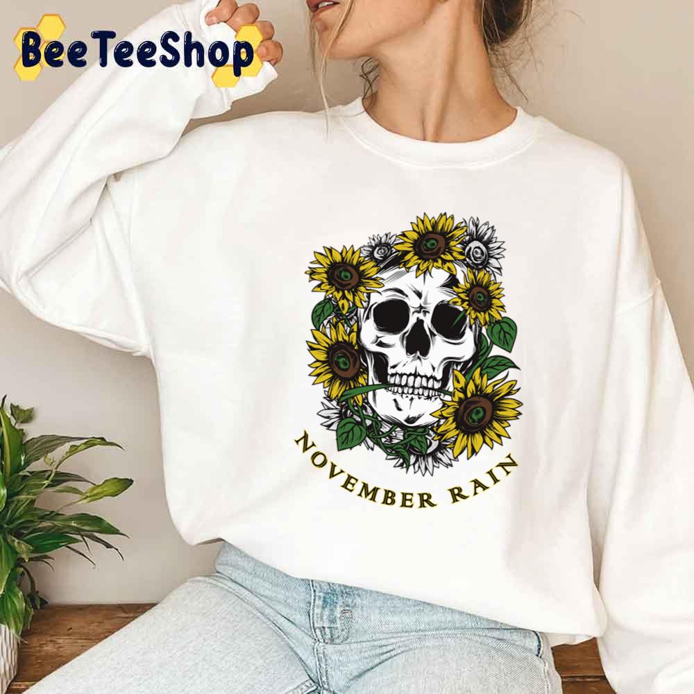 Skull November Rain Guns N’ Roses Unisex Sweatshirt