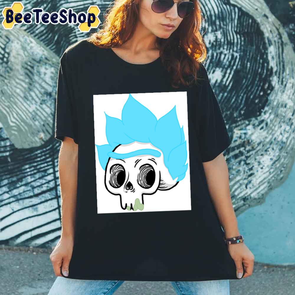 Skull Rick Funny Rick And Morty unisex T-Shirt