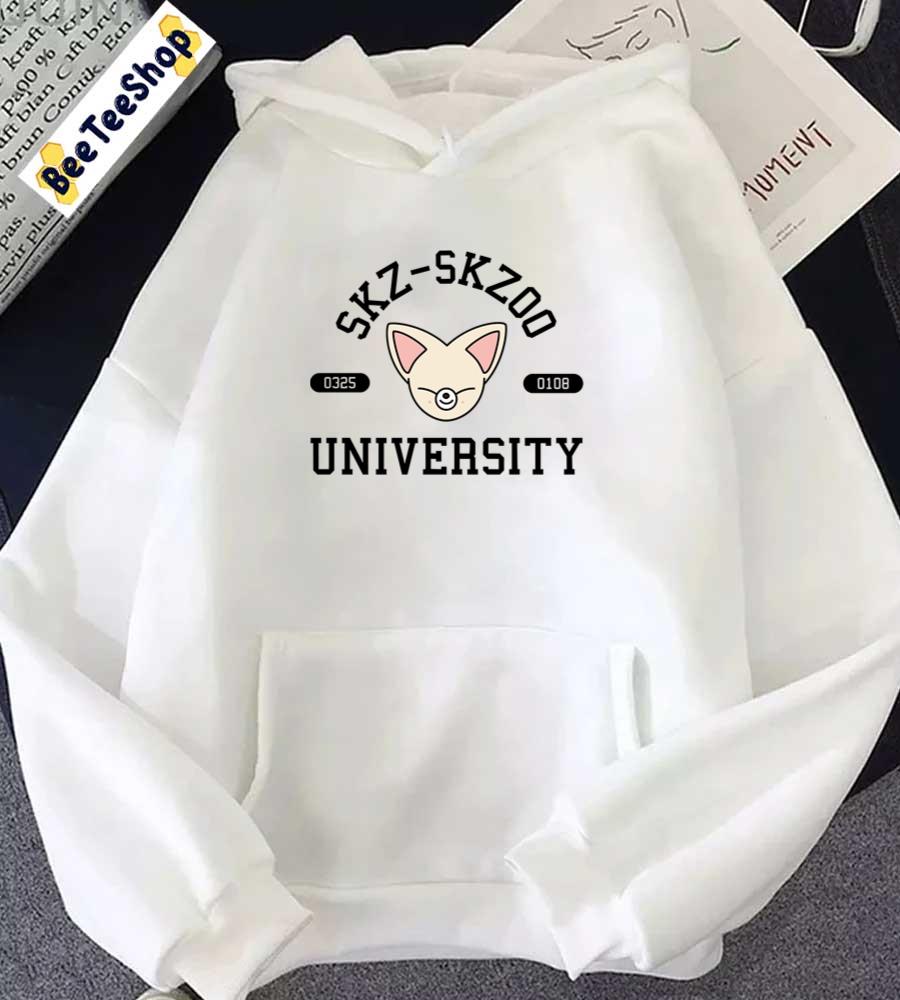 Skzoo University Foxlny Jeongin Straykids Kpop Unisex Hoodie