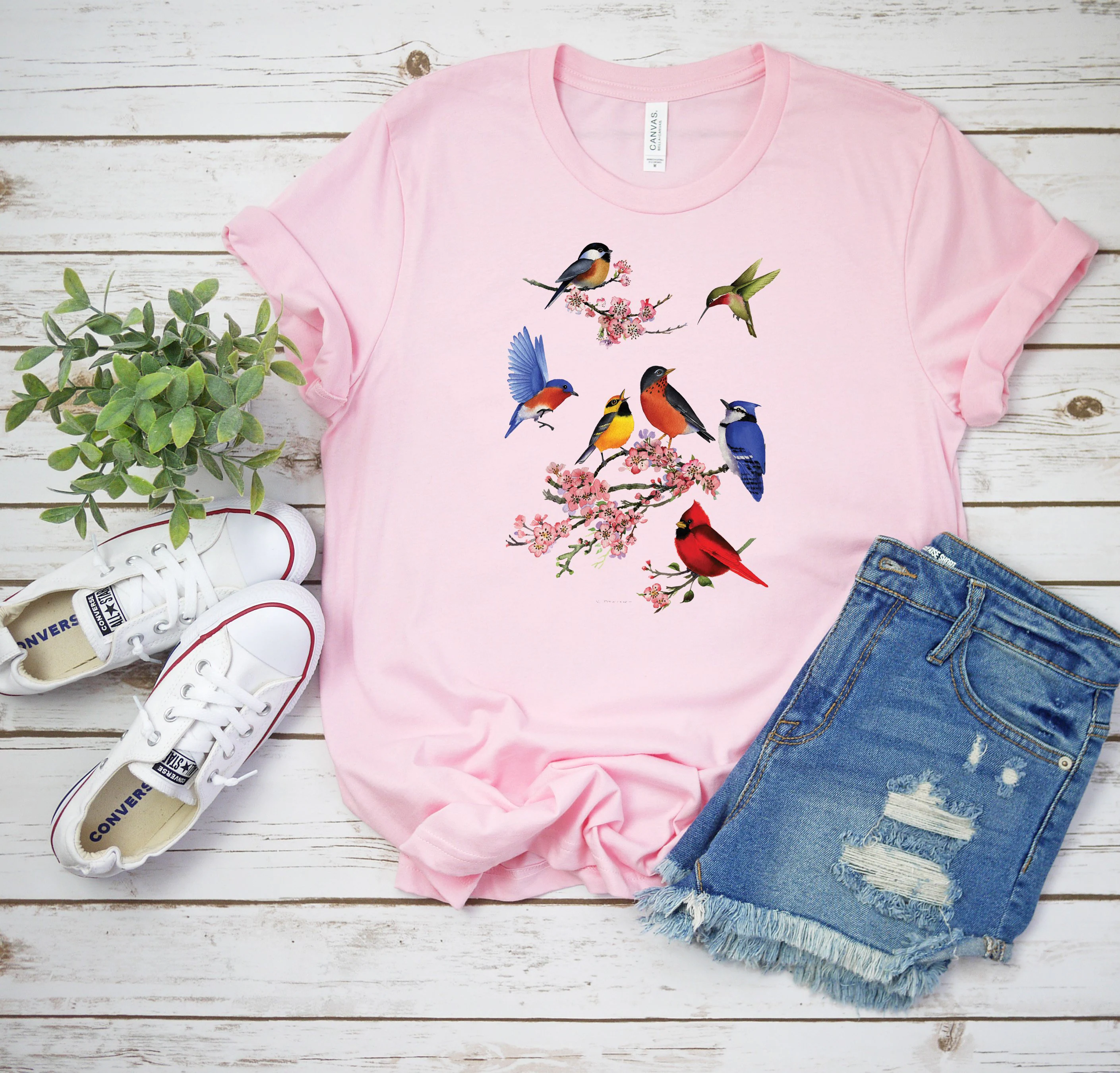 Songbirds Of America Springtime Unisex T-Shirt