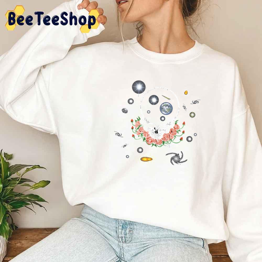 Space Your Face Not Fade Away Grateful Dead  Band Unisex Sweatshirt