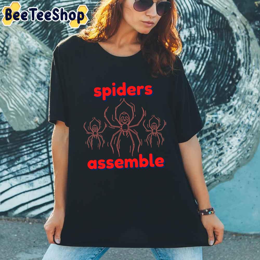 Spiders Assemble Unisex T Shirt Beeteeshop