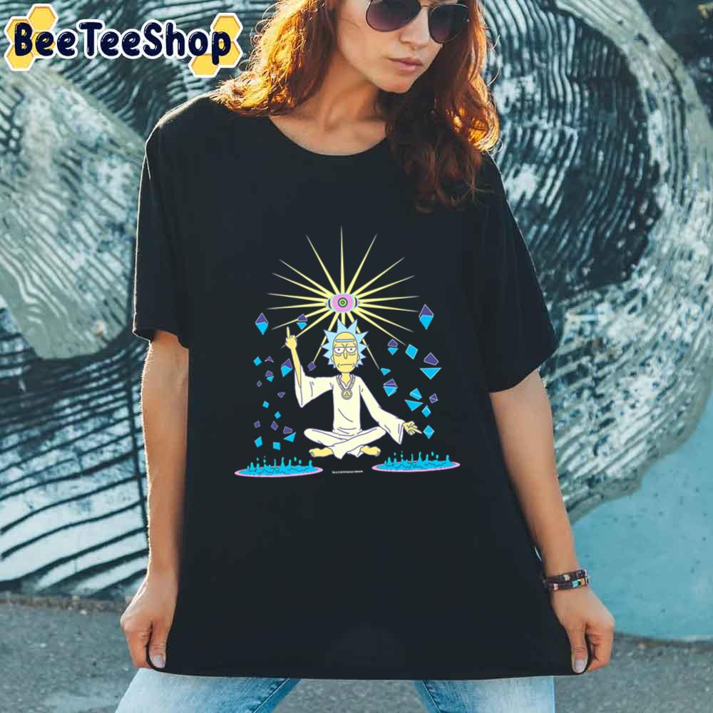 Spiritual W 3rd Eye Rick Funny Rick And Morty unisex T-Shirt