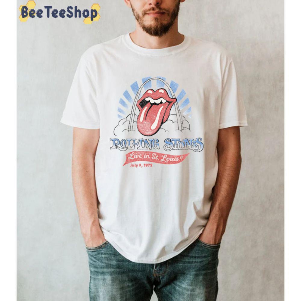 St Louis 72 Tour The Rolling Stone Rock And Roll Unisex T-Shirt