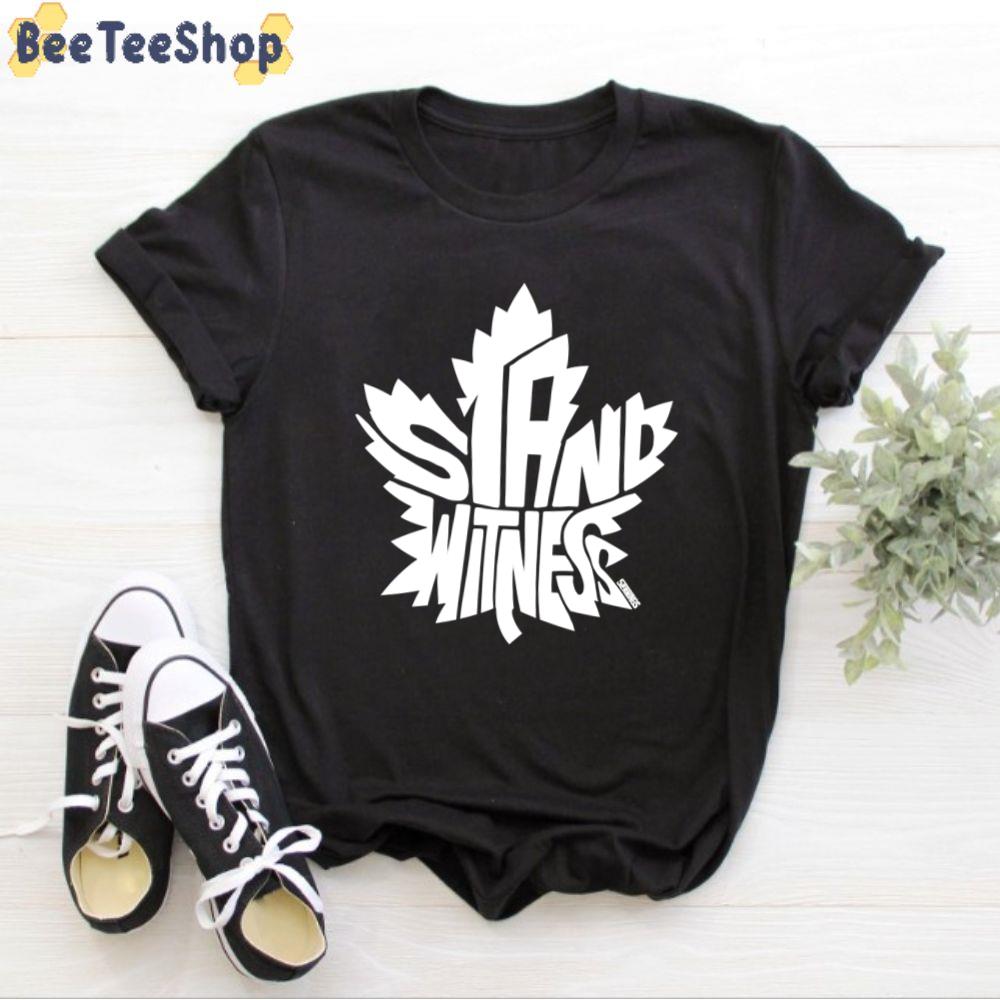 Stand Witness White Toronto Maple Leafs Hockey Unisex T-Shirt