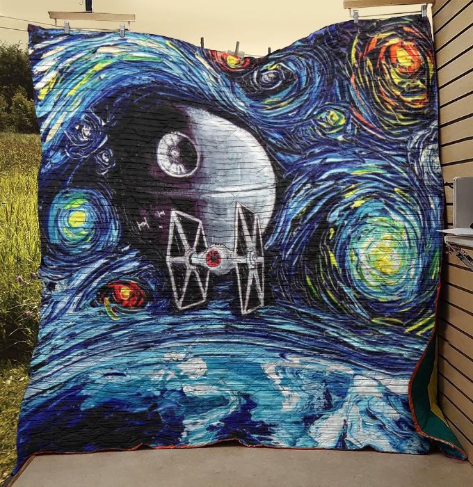 Star Wars Abstract Art Quilt Blanket