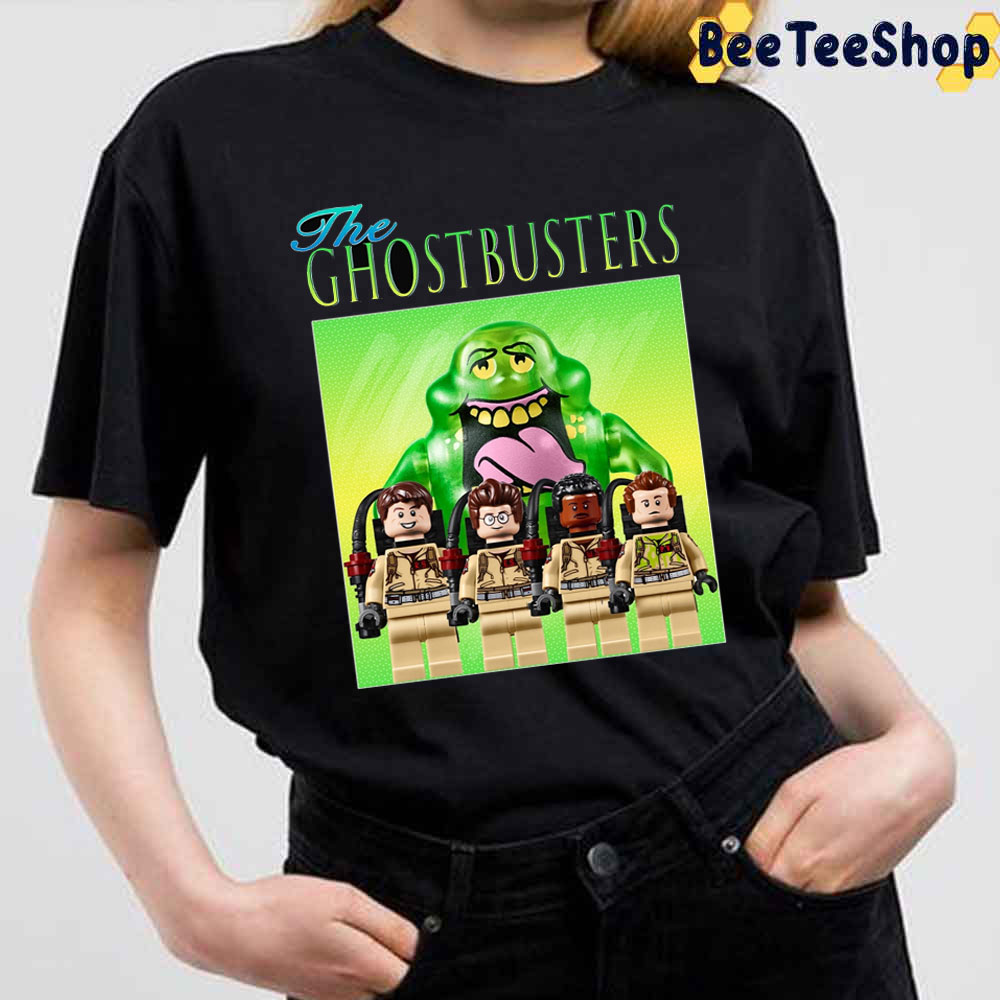 Stay Puft Marshmallow Man Ghostbusters Inspired 80s 90s Homage Neon Unisex T-Shirt