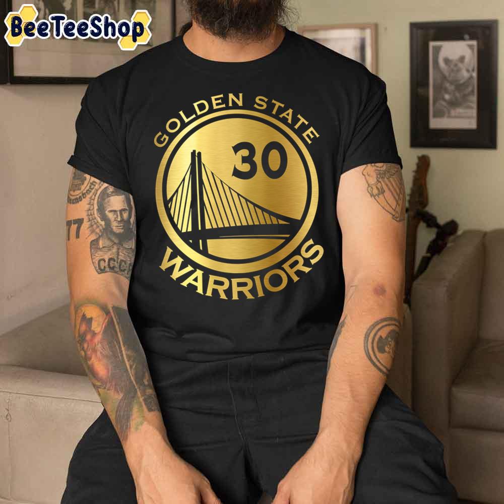 Stephen Curry Gold Golden State Warriors Basketball Unisex T-Shirt