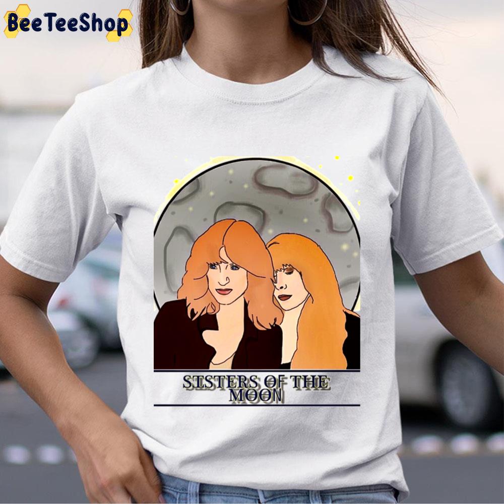 Stevie And Christine Digital Drawing Fleetwood Mac Unisex T-Shirt