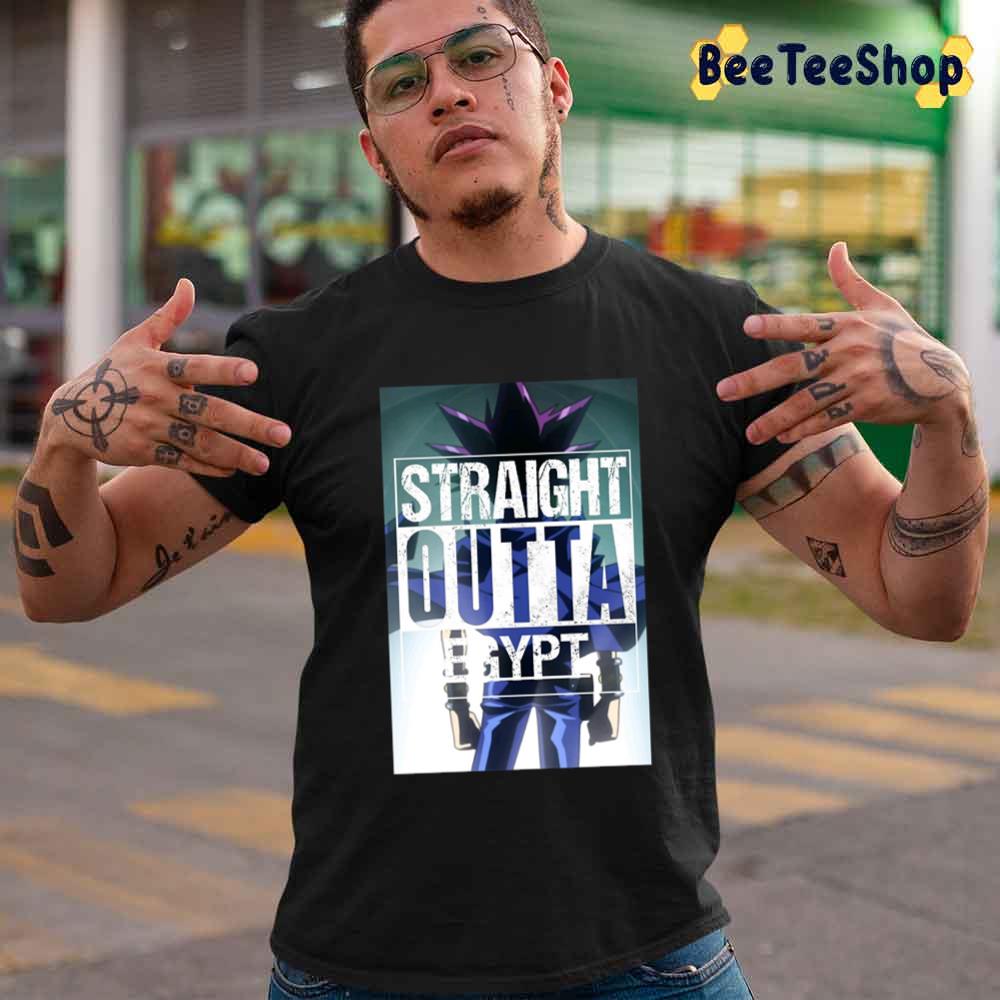 Straight Outta Egypt Yogioh Game Unisex T-Shirt