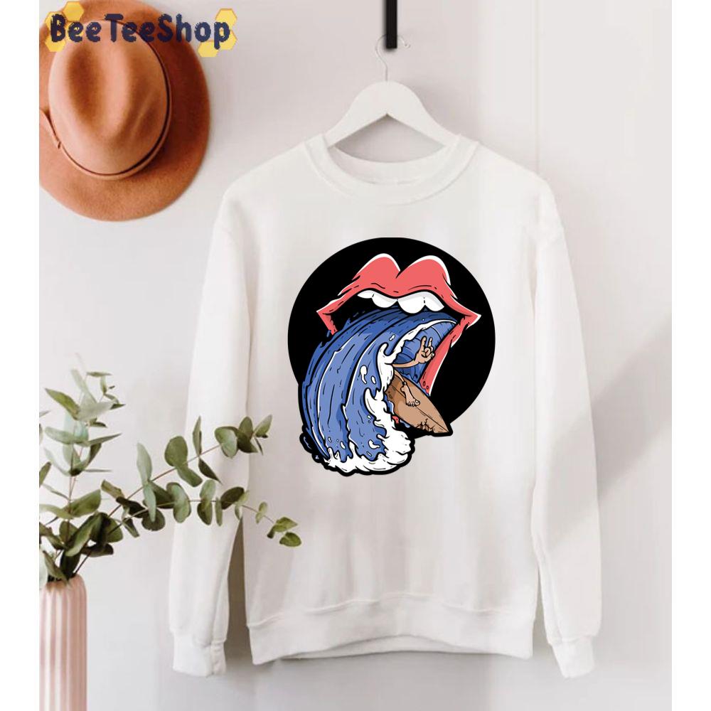 Surfing Tung The Rolling Stones Rock And Roll Unisex Sweatshirt