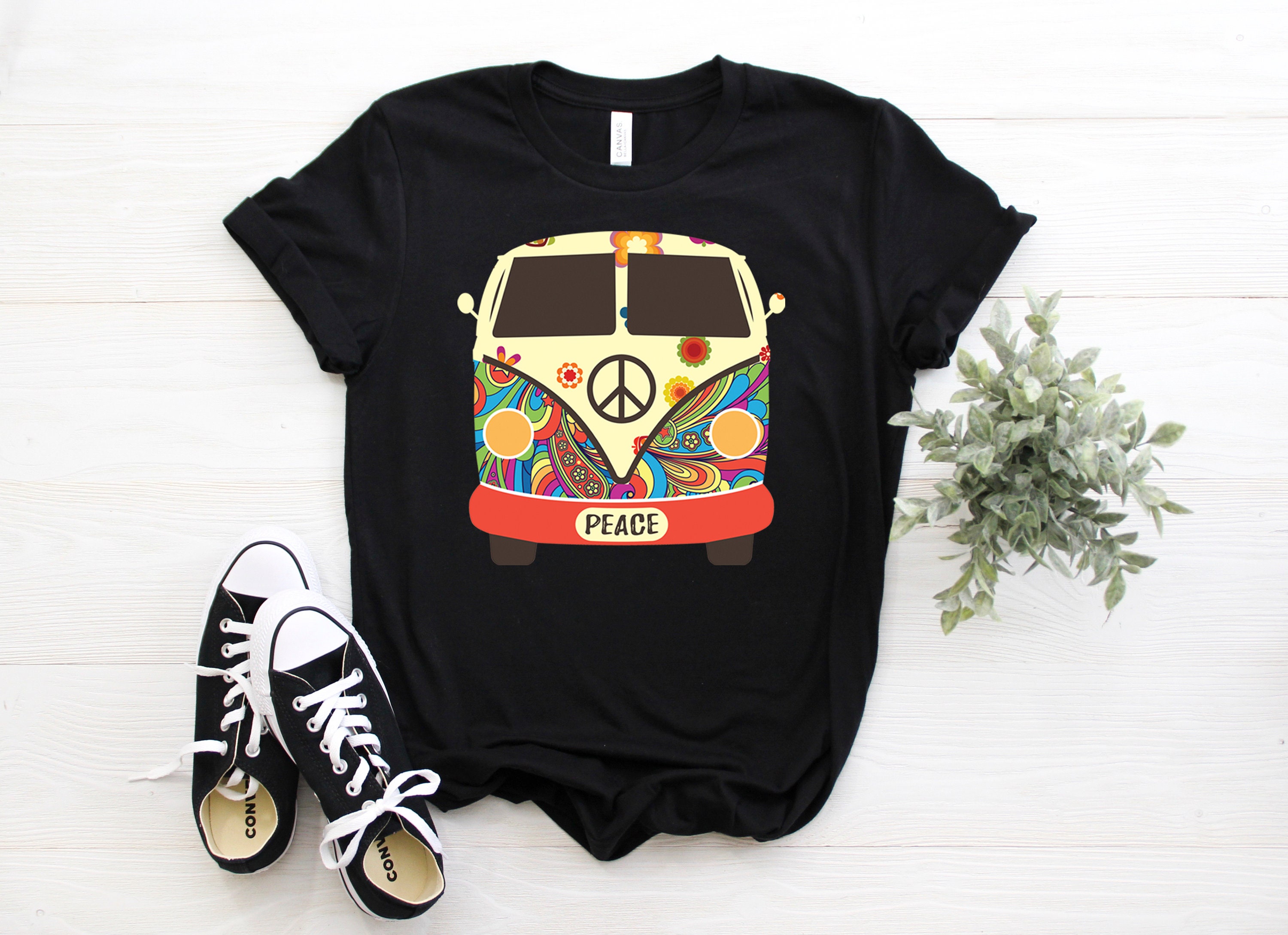 Sweet Hippie Car Unisex T-Shirt