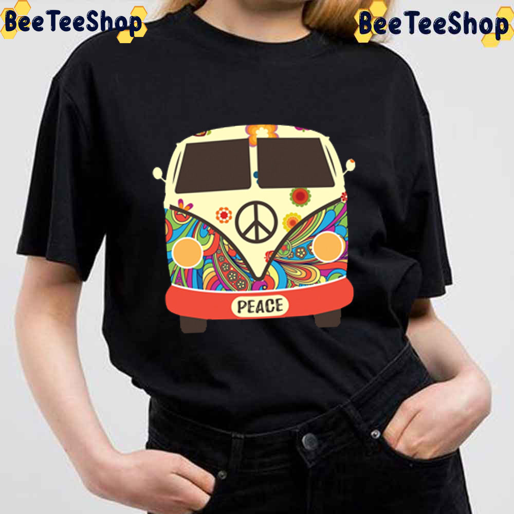 Sweet Hippie Car Unisex T-Shirt