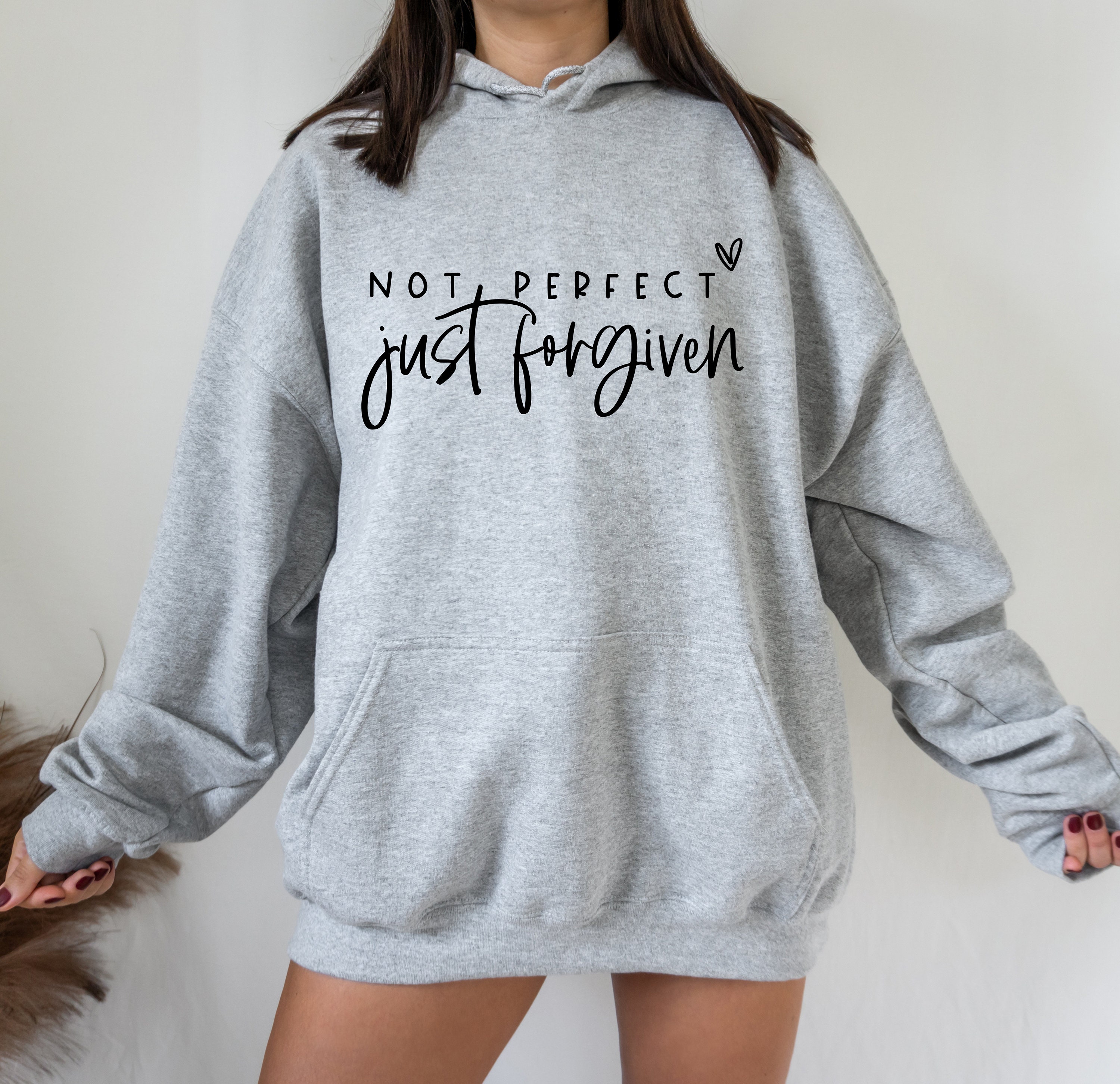 Sweet Not Perfect Just Forgiven Unisex Sweatshirt