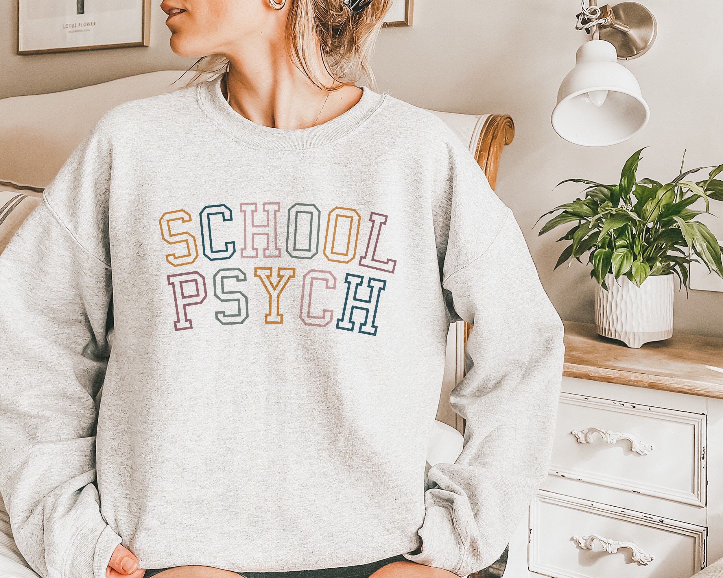 Sweet Retro School Psychologist Unisex Sweatshirt