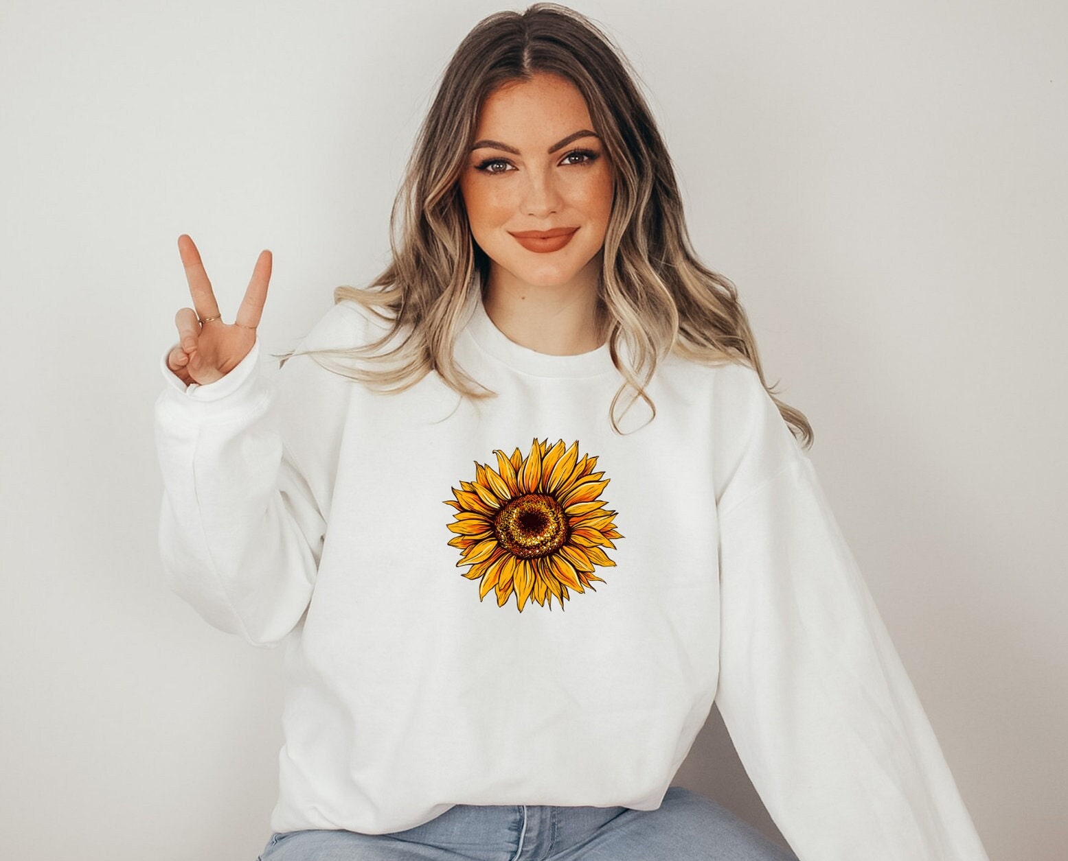 Sweet Vintage Sunflower Unisex T-Shirt