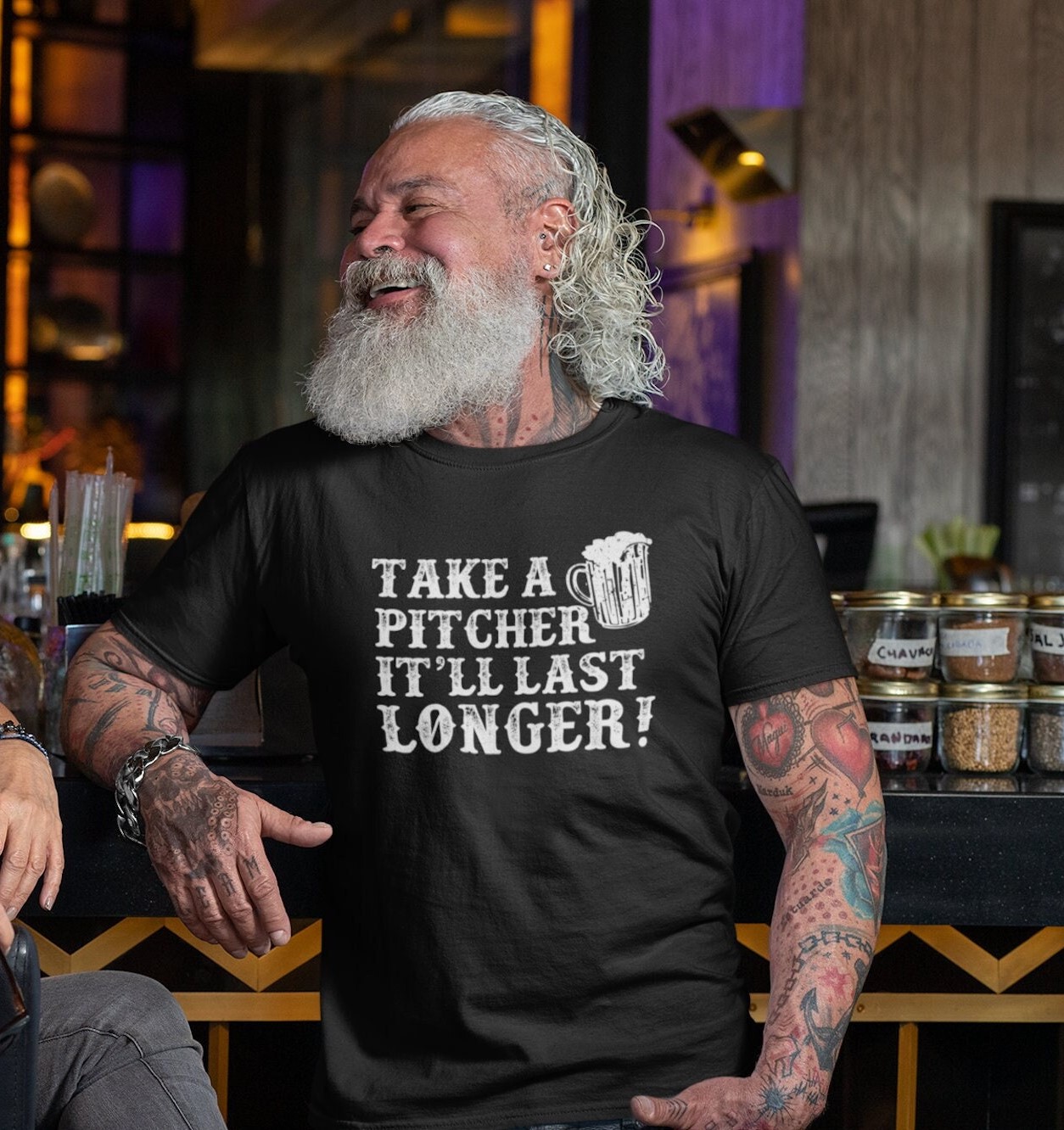 Take A Pitcher It’ll Last Longer Unisex T-Shirt