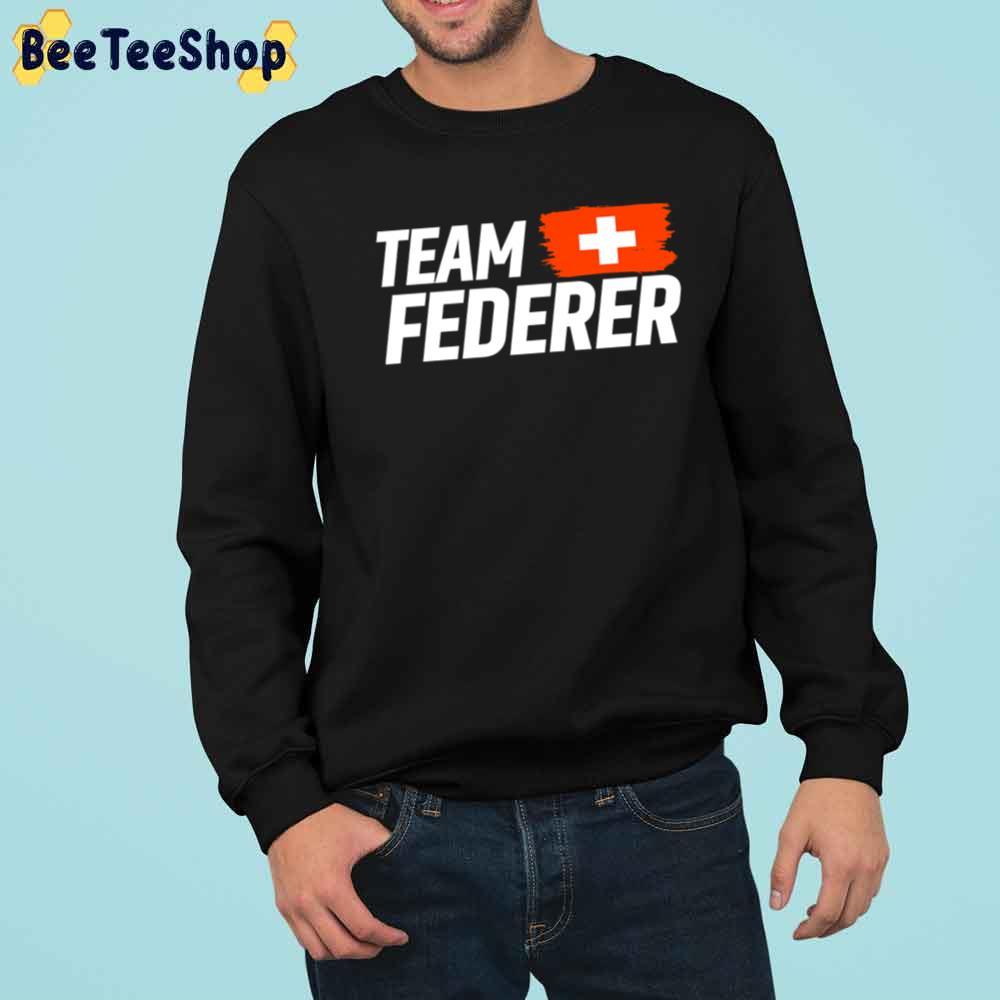 Team Federer Switzerland Flag Unisex Sweatshirt